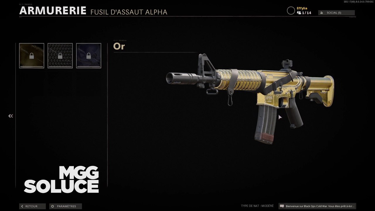 Soluce Black Ops Cold War : débloquer les camos...