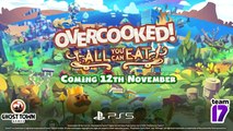 Overcooked 2 débarque sur PS5 le 12 novembre dans une compilation All You Can Eat