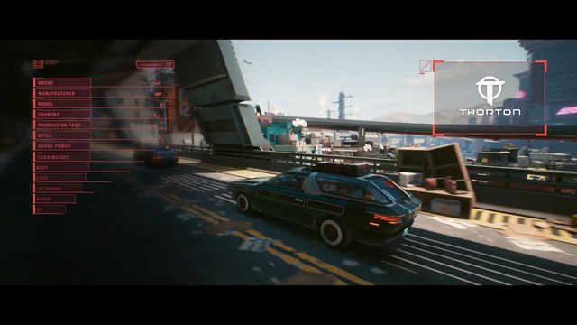 Véhicules de Cyberpunk 2077 : Voitures, motos... Liste complète