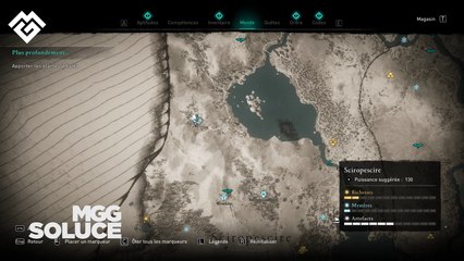 Soluce AC Valhalla, Sciropescire : Position des artéfacts