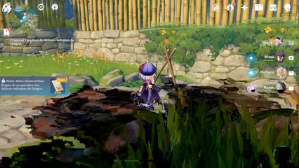 Obtenir le plat Délices rustiques de Qingce sur Genshin Impact