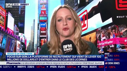 What's up New York : Focus sur GEM, la plateforme de recrutement qui vient de lever 100 millions de dollars et d'entrer dans le club des licornes - 28/09