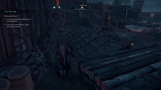 AC Valhalla, Dublin : position des artéfacts