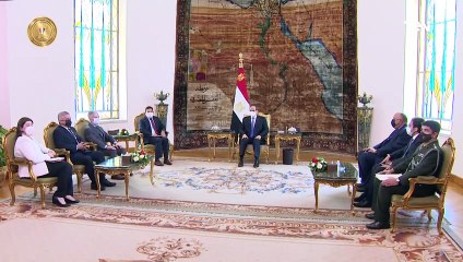الرئيس يستقبل نائب رئيس جمهورية البرازيل ويجتمع مع وزير العدل.. شاهد نشاط الرئيس السيسي خلال اليوم