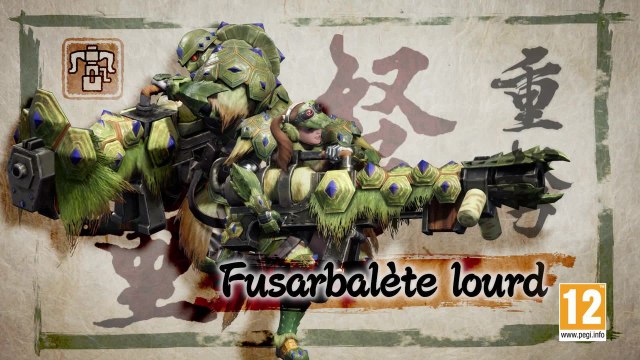 Fusarbalète lourd Monster Hunter Rise, tutoriel, guide commandes, combos