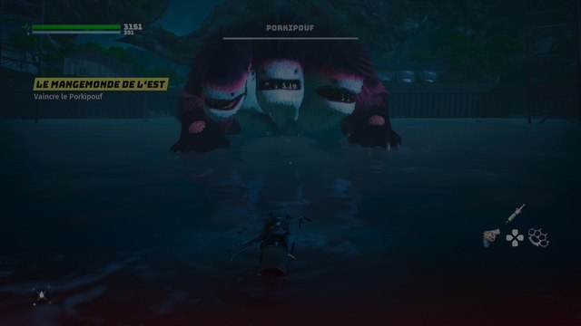 Porkipouf Biomutant : comment vaincre le Boss Mangemonde ?