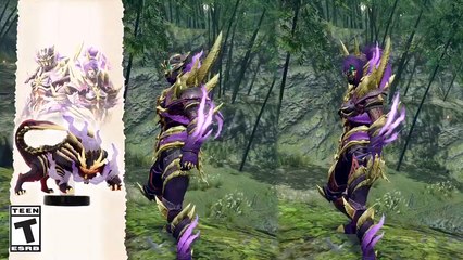 Monster Hunter Rise : Amiibo & avantages en jeu