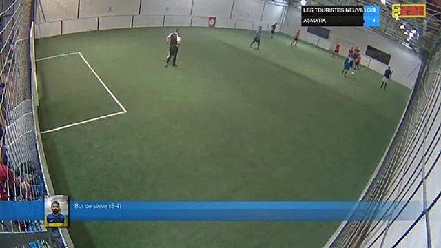 But de steve (5-4) - LES TOURISTES NEUVILLOIS Vs ASMATIK - 28/09/21 21:00 - LIGUE 4