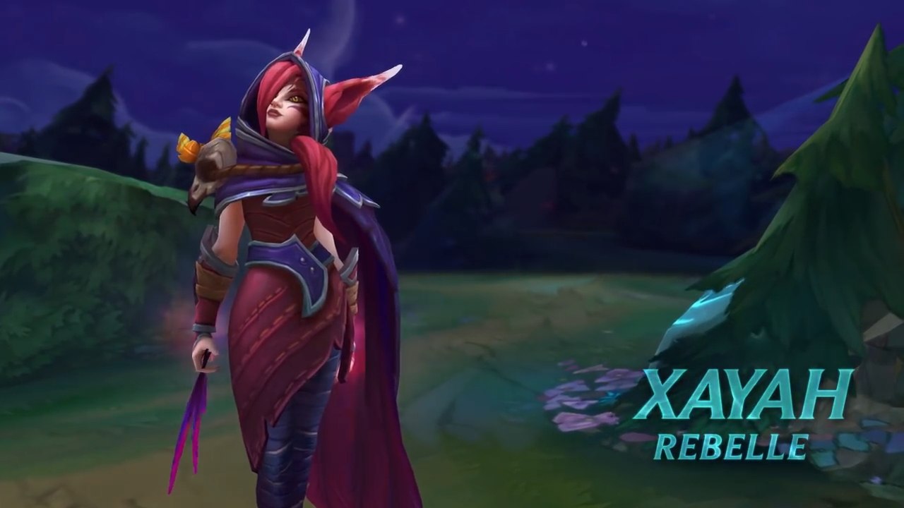 Tous les skins de Xayah