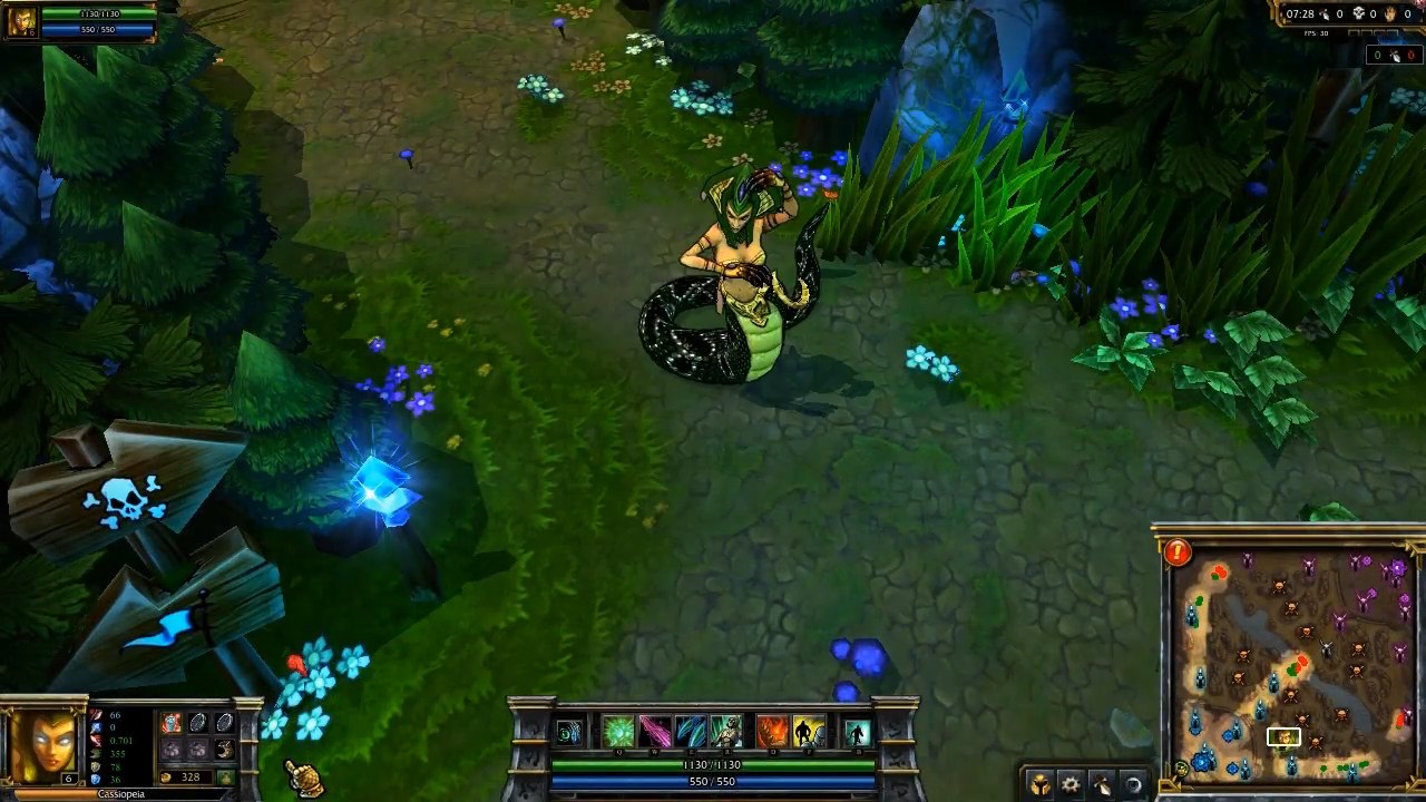 Tous les skins de Cassiopeia