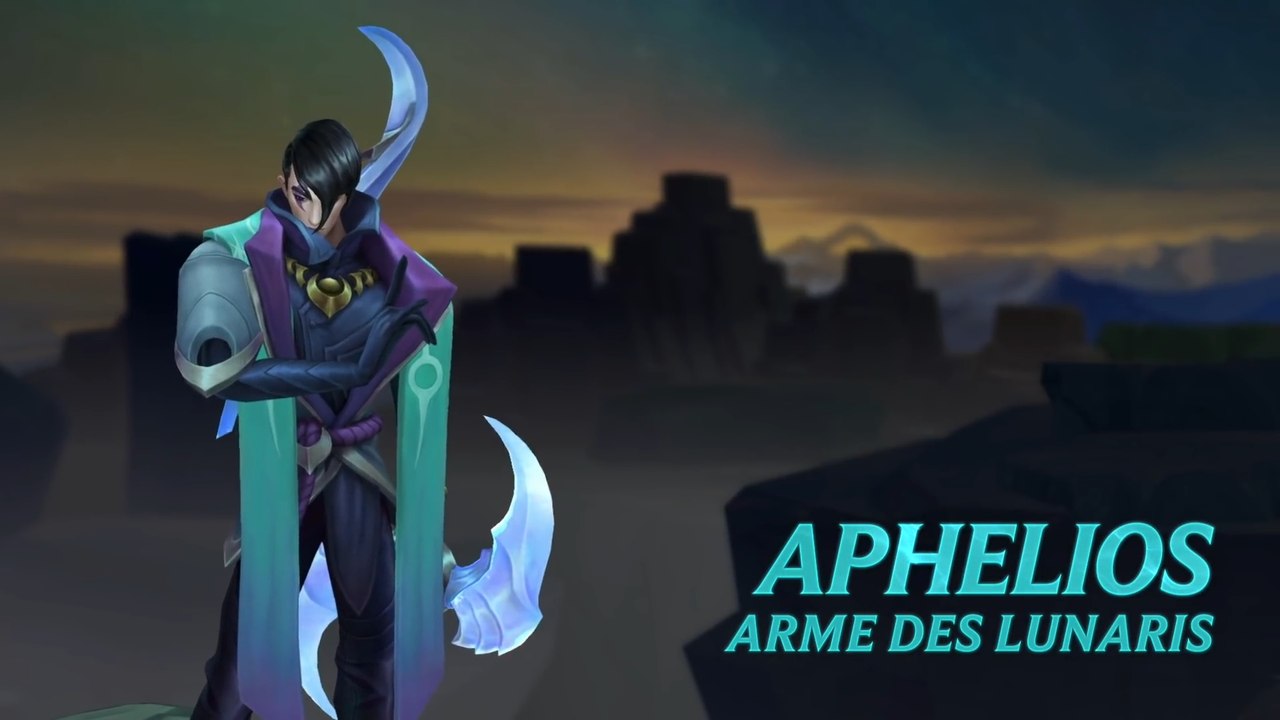 Aphelios, Arme des Lunaris