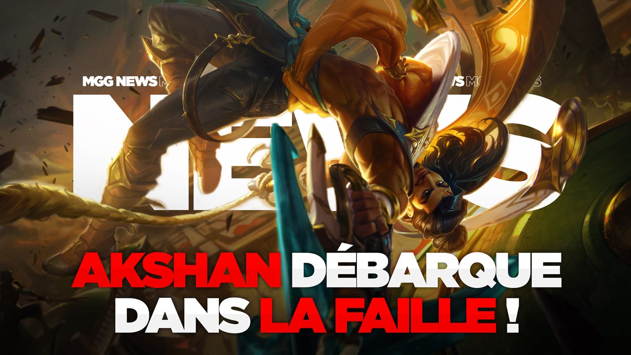 LoL : Tous les sorts d'Akshan, la Sentinelle Rebelle, le 156e champion à rejoindre la faille