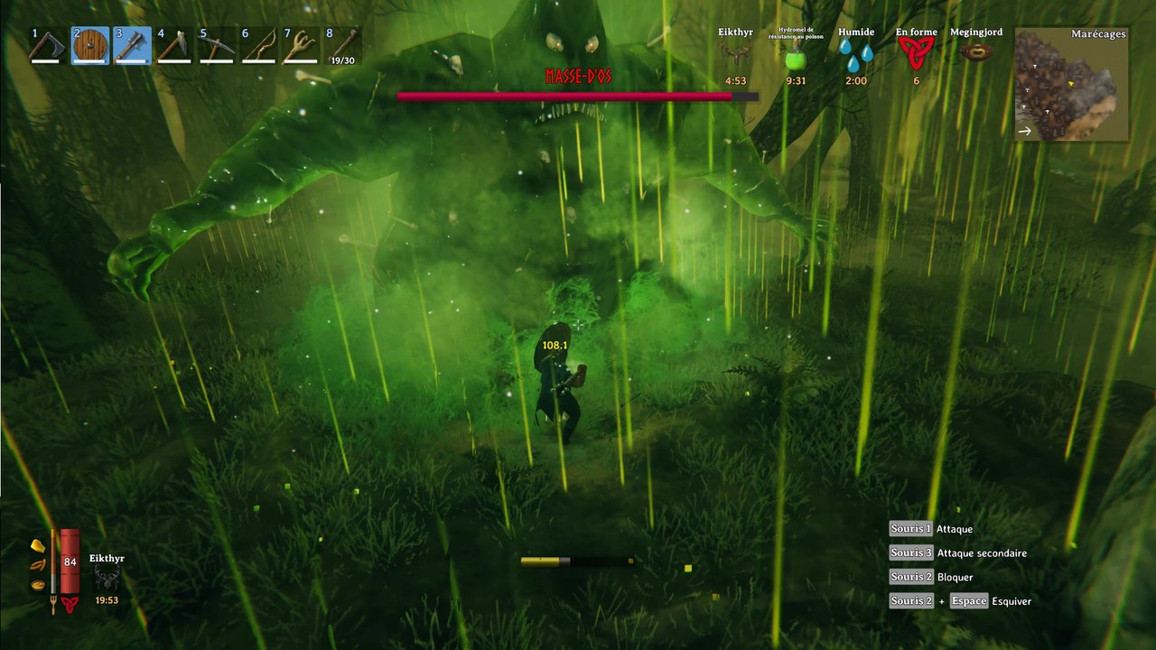 Masse d'Os Valheim : Boss 3, comment l'invoquer et le battre... notre guide