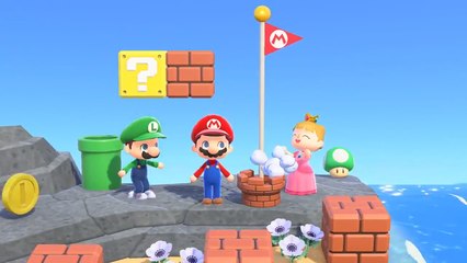 Nintendo Direct : Les meubles Mario arrivent le 1er mars sur Animal Crossing New Horizons