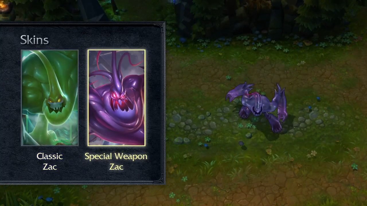Zac, Arme secrète