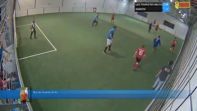 But de Quentin (6-4) - LES TOURISTES NEUVILLOIS Vs ASMATIK - 28/09/21 21:00 - LIGUE 4