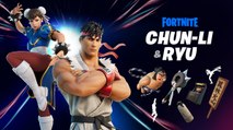 Fortnite : les skins Ryu et Chun-Li dans la boutique du 14 août 2021
