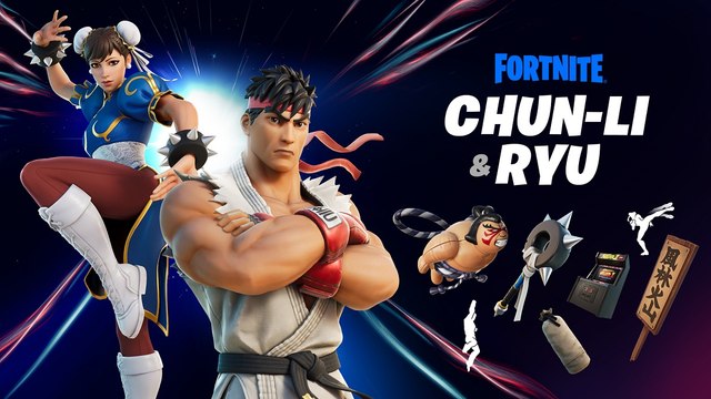 Fortnite : les skins Ryu et Chun-Li dans la boutique du 14 août 2021