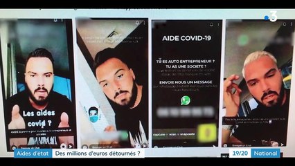 Fonds de solidarité : des millions d'euros auraient été détournés par un influenceur