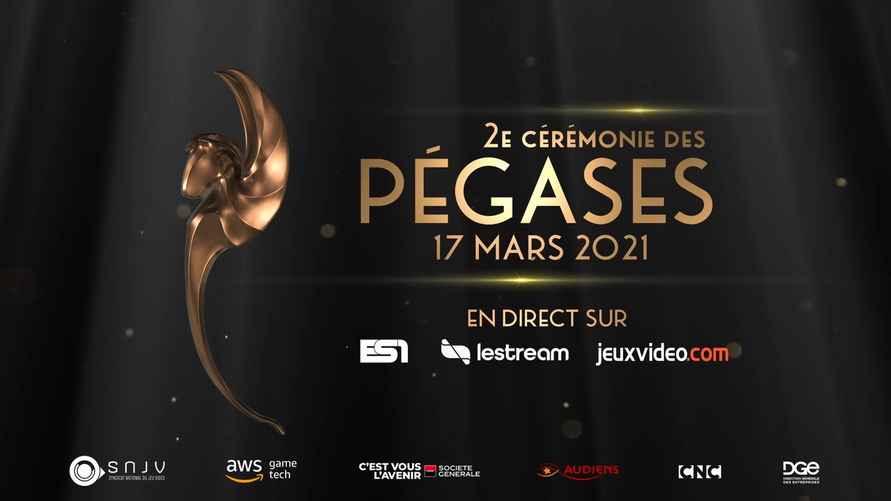Pégases 2021 : La 2ème cérémonie sera diffusée sur LeStream le 17 mars