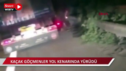 TIR arızalandı, kasasında bulunan göçmenler kaçtı