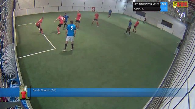 But de Quentin (2-1) - LES TOURISTES NEUVILLOIS Vs ASMATIK - 28/09/21 21:00 - LIGUE 4