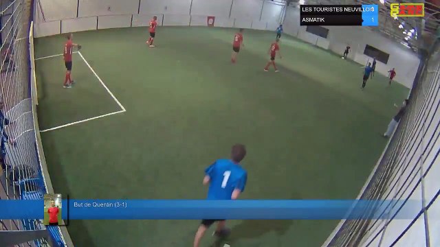 But de Quentin (3-1) - LES TOURISTES NEUVILLOIS Vs ASMATIK - 28/09/21 21:00 - LIGUE 4