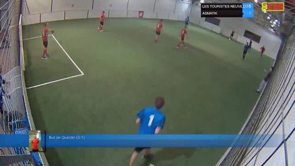 But de Quentin (3-1) - LES TOURISTES NEUVILLOIS Vs ASMATIK - 28/09/21 21:00 - LIGUE 4