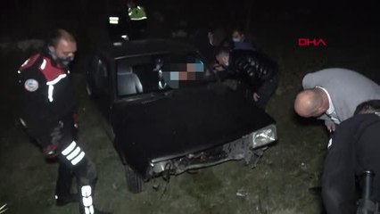 Son dakika! Havaya ateş açıp polisten kaçtı, kaza yapıp öldü