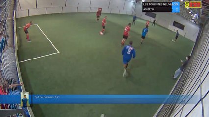 But de Sammy (3-2) - LES TOURISTES NEUVILLOIS Vs ASMATIK - 28/09/21 21:00 - LIGUE 4