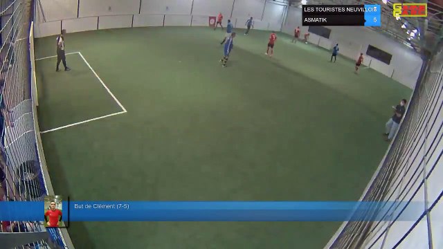 But de Clément (7-5) - LES TOURISTES NEUVILLOIS Vs ASMATIK - 28/09/21 21:00 - LIGUE 4