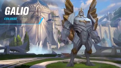 Galio Support : build, runes - Guide Wild Rift LoL