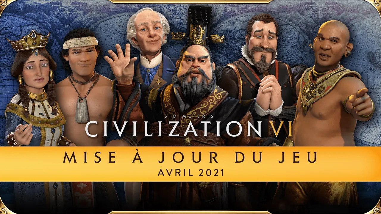 Civilization 6 : patch d'avril 2021 disponible & notes de mise à jour