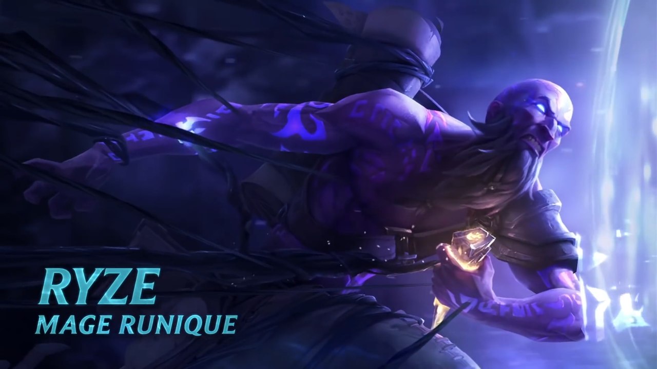 Ryze, Mage runique