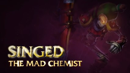 Singed, Chimiste fou