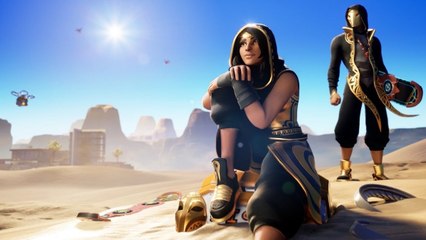 Скачать видео: Fortnite : les skins Cimeterre et Sirocco dans la boutique du 13 mai 2021