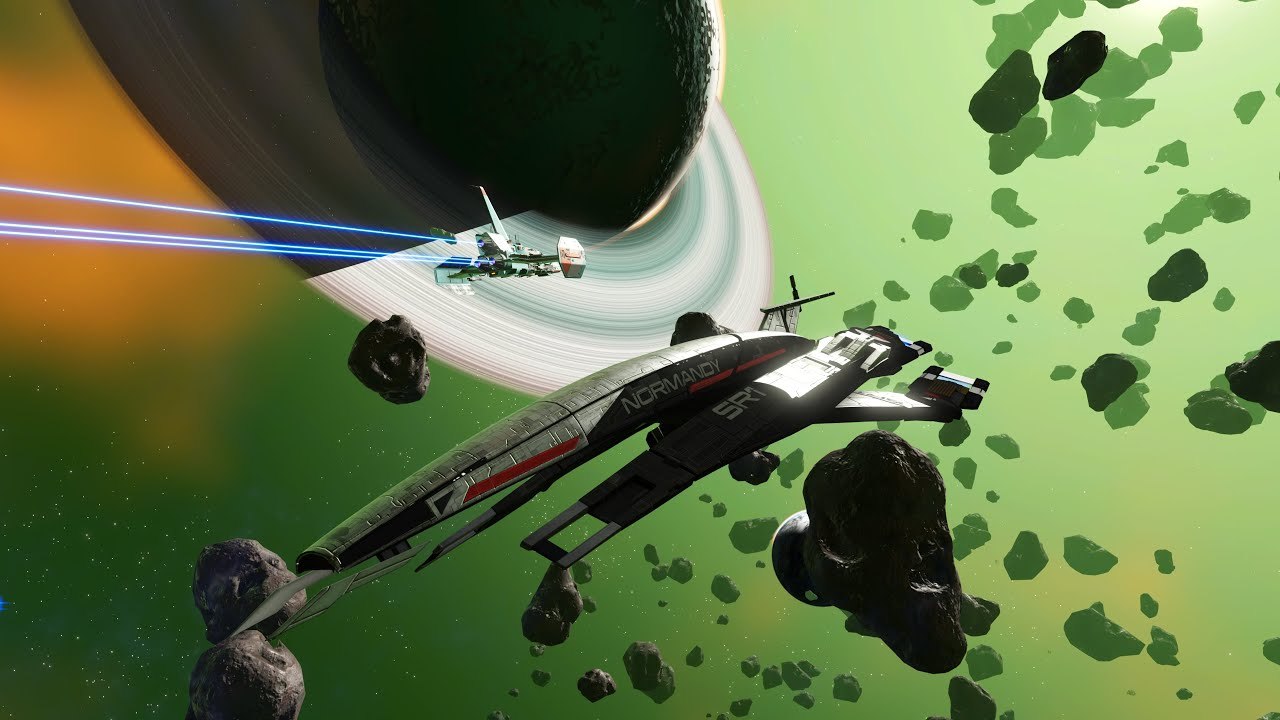 Le Normandy de Mass Effect disponible dans No M...