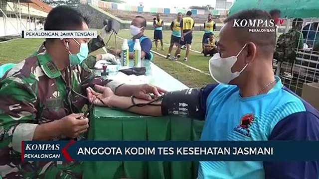Tes Kesehatan Jasmani Untuk Anggota Kodim
