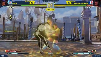 Mister Crimson, le grand vainqueur du Redbull Kumite de Londres