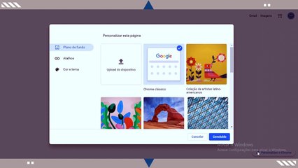 Como ativar o Tema Escuro na primeira tela do Google Chrome na web