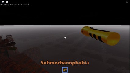 Submechanophobia, megalohydrothalassophobia and other phobias on Roblox games and experiences