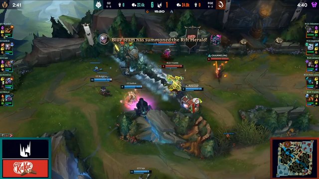 LoL : Rekkles entre dans l'histoire du LEC en passant la barre des 2000 kills en compétitif