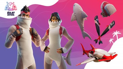 Fortnite : le skin Pyjama Requin dans la boutique du 21 août 2021
