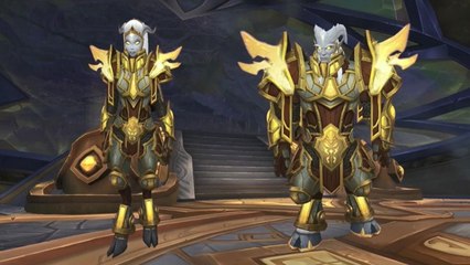 WoW Shadowlands : Options de personnalisation des Draeneïs Sancteforge