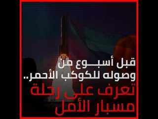 قبل أسبوع من وصوله للكوكب الأحمر.. تعرف على رحلة مسبار الأمل‎‎!