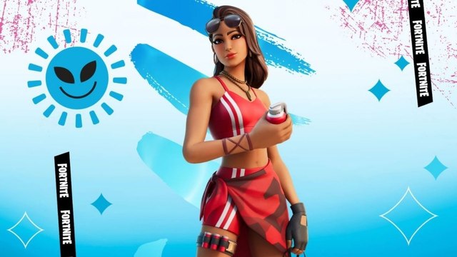 Fortnite : le skin Rubis Estivante dans la boutique du 16 août 2021