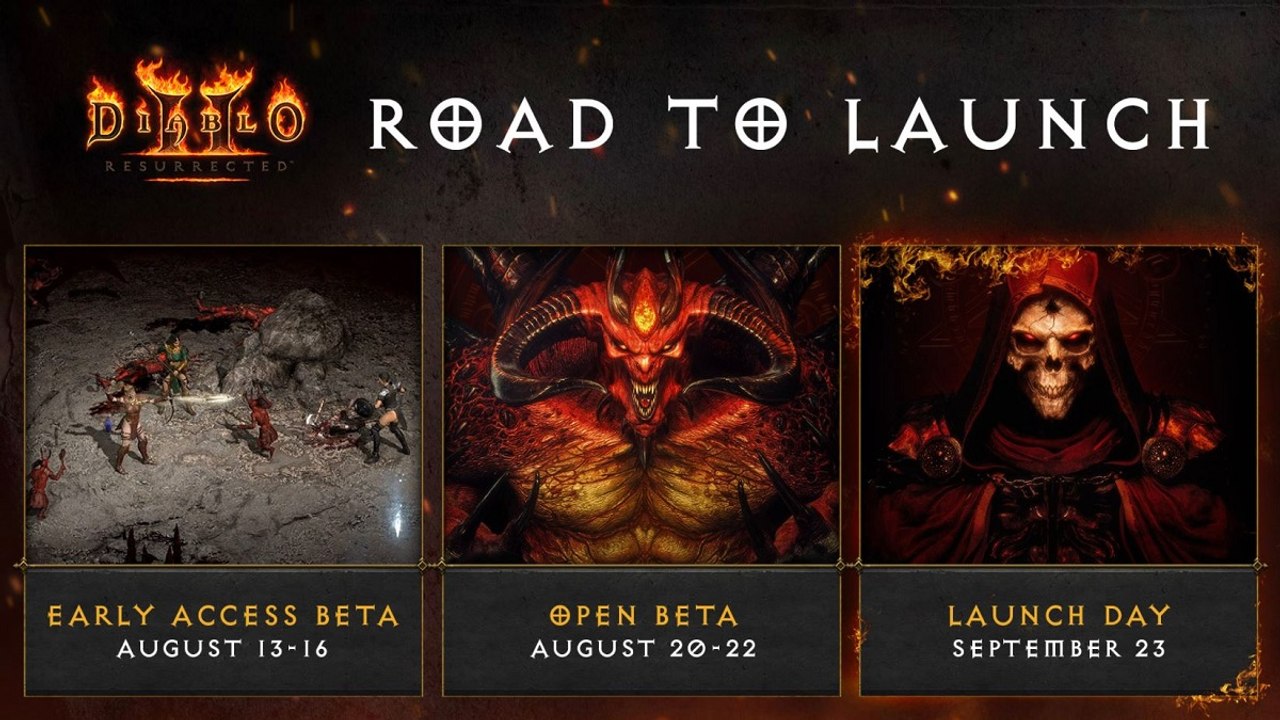 Diablo 2 Resurrected : date early access, beta ouverte et autres infos