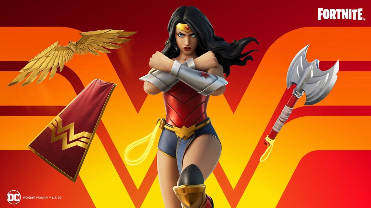 Fortnite : le skin Wonder Woman dans la boutique du 20 août 2021