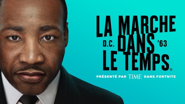 Fortnite : La Marche dans le temps, l'hommage à Martin Luther King