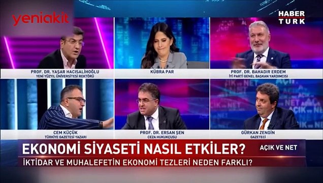 Canlı yayında Yaşar Hacısalihoğlu ile Ersan Şen arasında sert tartışma